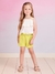 Conjunto blusa E short com laço j5807 ❤️