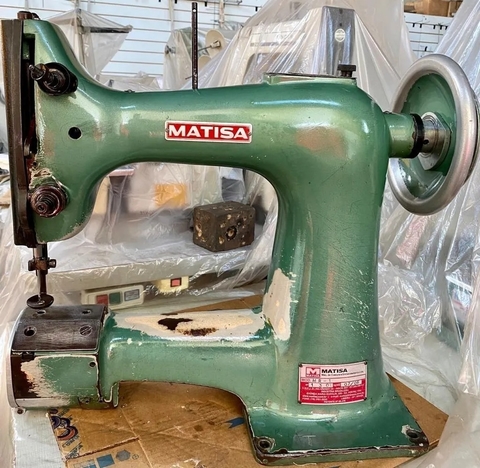 Maquina Braco Tipo Ponto Louco Matisa Mr-1 Modelo Matisa MR1 Remendo Bigbag e lonas