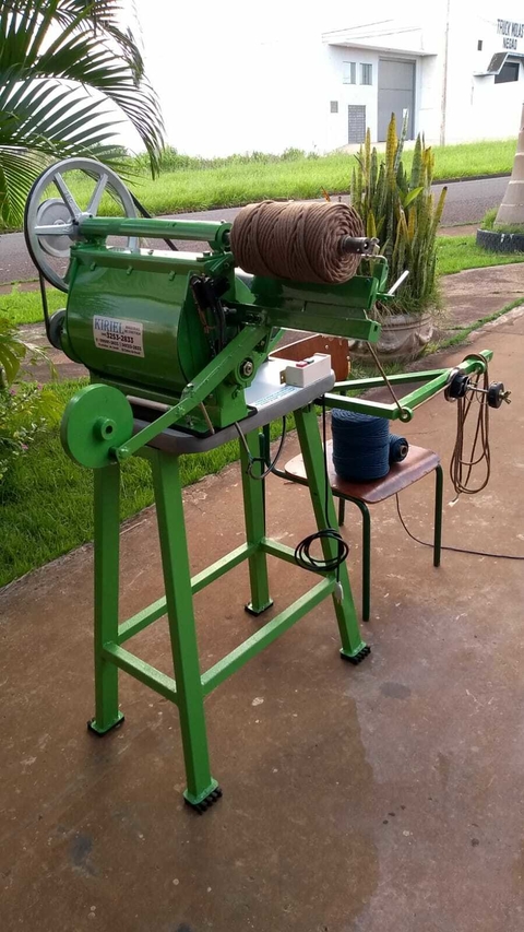 Rebobinadeira de cordões e cordas de 1mm a 6mm CLALTEC