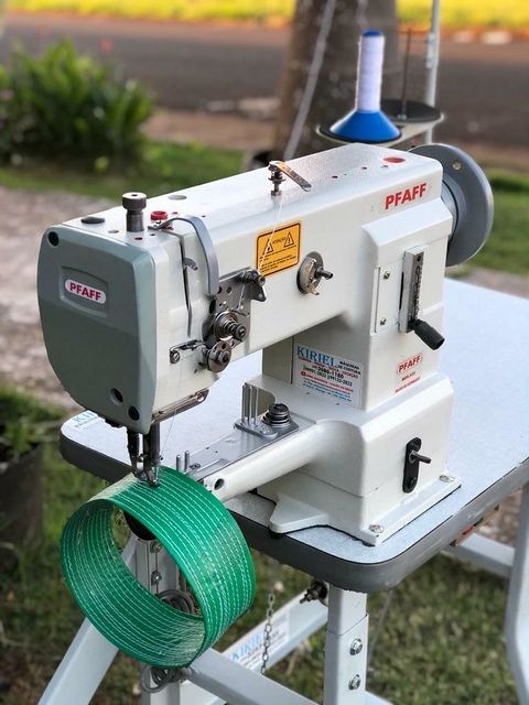 Máquina braço transporte triplo PFAFF 335G toda rolamentada