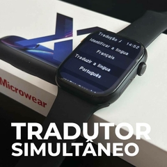 Imagem do Smartwatches S10 Microwear chat GPT em Português com Tradutor de Idiomas e Capinha