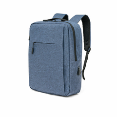 Mochila personalizada para notebook em nylon e com bolso forrado na internet