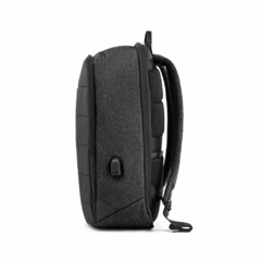 Mochila personalizada para notebook em nylon 300D com placa de metal - loja online