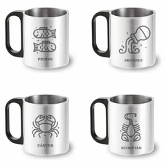 Imagem do Caneca de inox 180ml com personalização de logo a laser