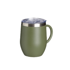 Caneca térmica de inox personalizada e com capacidade de 350ml.