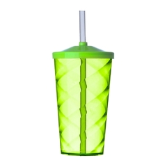 Copo de Twister 550ml com tampa e canudo e personalizado com seu logo - comprar online