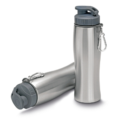 Garrafa de metal inox com tampa rosqueável e bico protetor 750 ml - comprar online