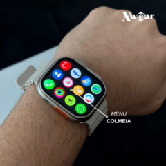 Smartwatch GW8 ultra com trava de pulseiras com parafusos reais - comprar online