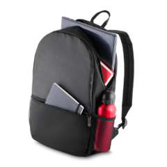 Mochila personalizada para notebook em tecido poliéster - Mkt Brindes Personalizados 