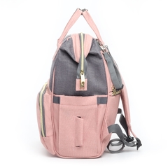 Mochila feminina funcional em poliéster