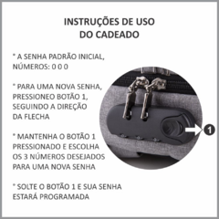 Mochila para notebook em tecido poliéster com usb e saida fone