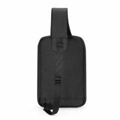 Mochila transversal com bolso interno em polyester na internet