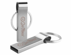 Pen Drive Style em metal e personalizado