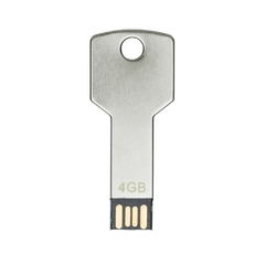 Pen drive alumínio formato chave personalizado - comprar online