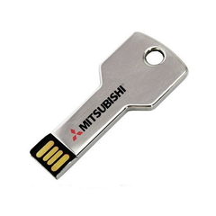 Pen drive alumínio formato chave personalizado na internet