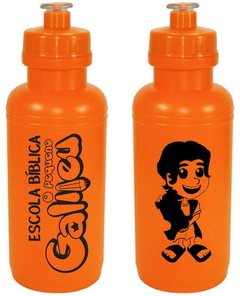 Squeeze 500ml em plástico pp colorido e resistente e personalizado. na internet