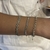 PULSEIRA CORRENTE DE RELÓGIO RÓDIO BRANCO - comprar online