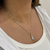 COLAR MENINA CRAVEJADA RÓDIO BRANCO - comprar online