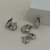 BRINCO TRIO DESIGN GOTA RÓDIO BRANCO - comprar online