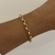 PULSEIRA ELO PORTUGUES DOURADO - comprar online