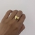 ANEL CORAÇÃO LISO DOURADO - AJUSTÁVEL - comprar online