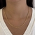 COLAR CHOKER CORDÃO BAIANO 3MM DOURADO - Olimavie Semijoias