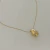 COLAR GOTA PUFFER LISO DOURADO - comprar online