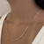 COLAR ELOS 3X1 LISO DOURADO - Olimavie Semijoias