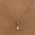 COLAR MINI NOSSA SENHORA DOURADO - Olimavie Semijoias