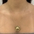 COLAR DESIGN FLOR DOURADO - loja online