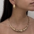 COLAR CHOKER ORGÂNICO DOURADO - loja online