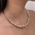 COLAR CHOKER ORGÂNICO DOURADO - comprar online