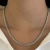 COLAR CHOKER CORDÃO BAIANO 40CM RÓDIO BRANCO - loja online