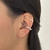 PIERCING TORCIDO RÓDIO BRANCO - comprar online