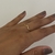 ANEL ZIGZAG LISO DOURADO - AJUSTÁVEL - comprar online