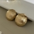 BRINCO CIRCULO ESCOVADO DOURADO na internet
