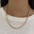 Imagem do COLAR RIVIERA 3 PONTAS DOURADO