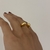 Imagem do ANEL DUAS PONTAS DOURADO - AJUSTÁVEL