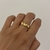 ANEL CORAÇÕES LISOS DOURADO - AJUSTÁVEL na internet