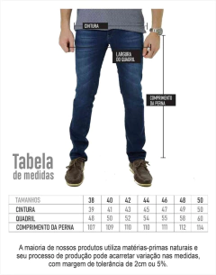 Imagem do Calça Jeans SLIM MEGAFLEX básica com Elastano Garcez – CLARA