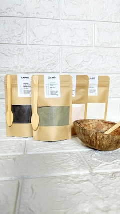Máscara Antiacne e Reguladora- argila verde e menta - loja online