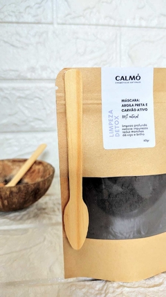 Máscara Limpeza Detox- argila preta e carvão ativado - comprar online