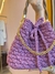Bolsa de Crochê Manu com alça de mão - BOLSASMF