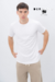 Remera slim lisa - tienda online