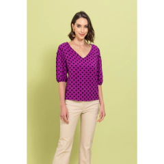 Blusa Poá Louise - 2018476 - comprar online