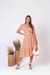 VESTIDO BABADO COM CINTO