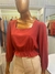 CROPPED BABADO CINTURA - Maria Maçã