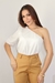 BLUSA OMBRO ÚNICO COM MANGA na internet