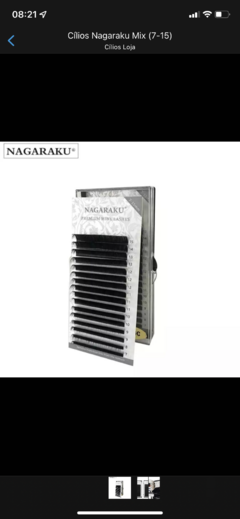 Cílios Nagaraku Mix (7-15mm) - comprar online