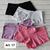 Mini short algodón y lycra liso